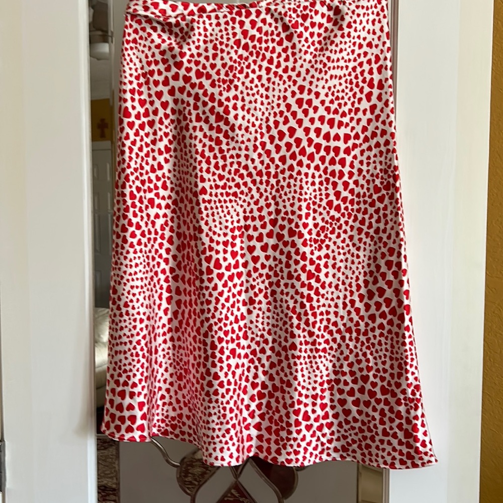 Valentine’s 💝 Skirt With Hearts